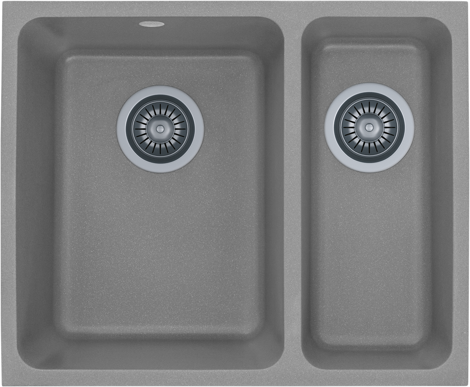 Zlewozmywak granitowy KGS U 60 1,5B GREY METALLIC