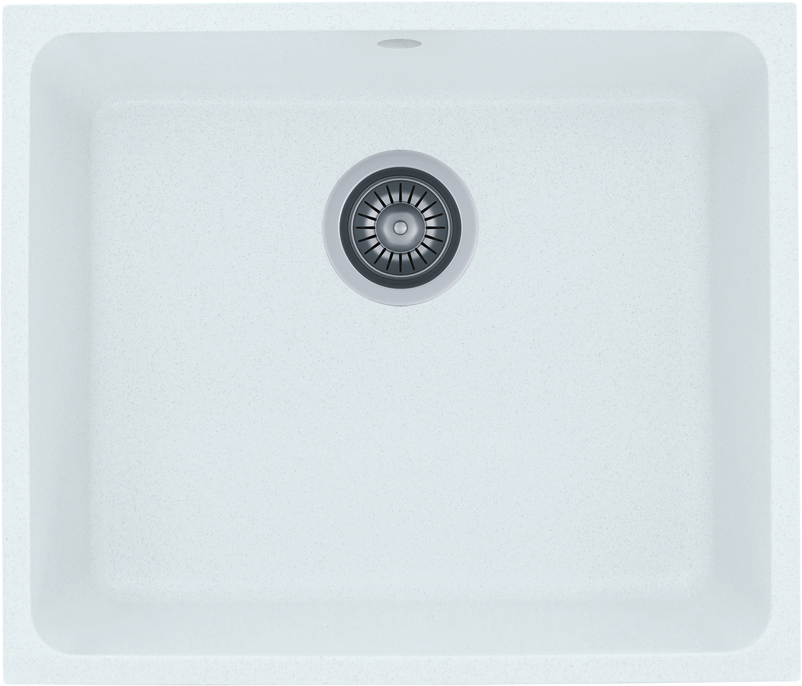 Zlewozmywak granitowy KGS U 60 1B WHITE
