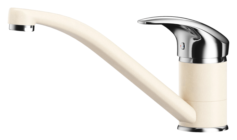 Bateria do granitowego zlewu KWT 03 OLD WHITE / CHROME