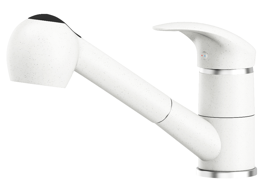 Bateria granitowa biała KWT 04 PO WHITE